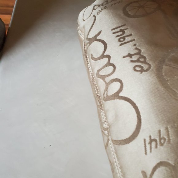 Vintage Rare Coach Horse & Carriage Sateen Shoulder Bag Purse - Picture 8 of 14